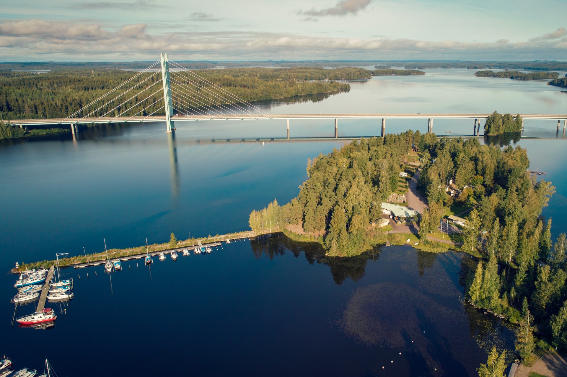 Small Island, clean Lake Ruotsalainen 