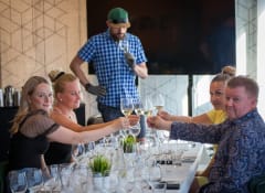 group of people celebrating