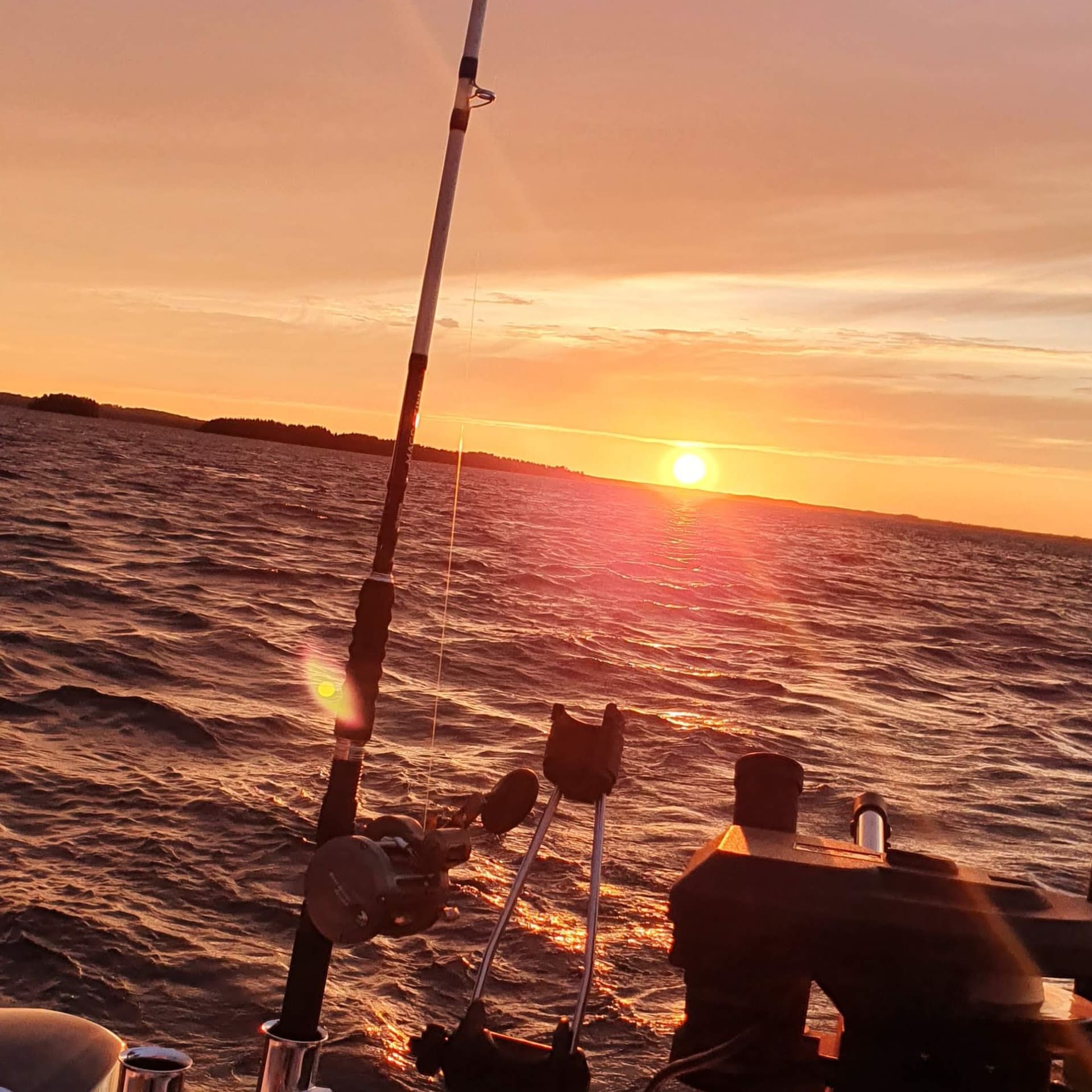 Jig Fishing at Lake Viinijärvi