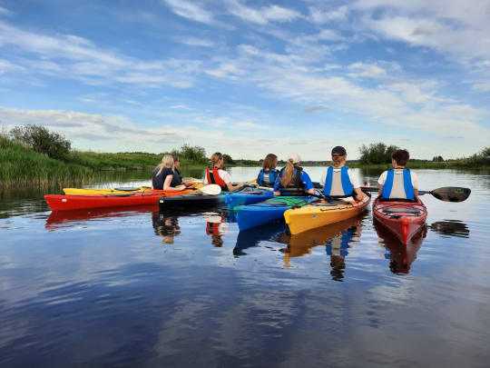 Finn Camp summer activities in West Finland College