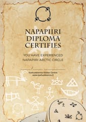 Lumikenkäretki Napapiirillä