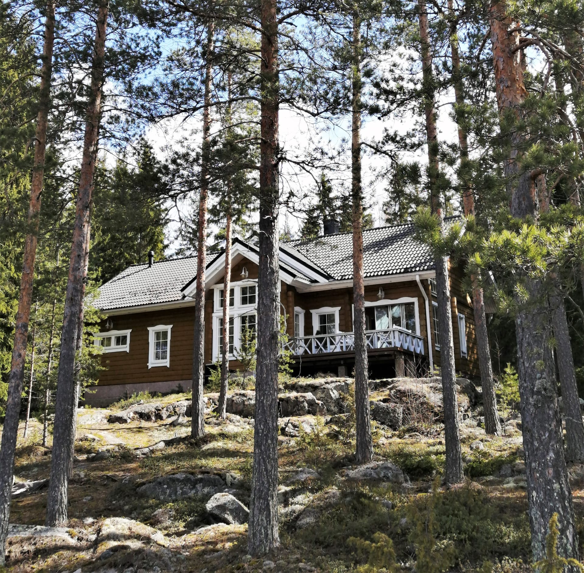 Näsinneito, log cabin in Ruovesi on Lake Näsijärvi
