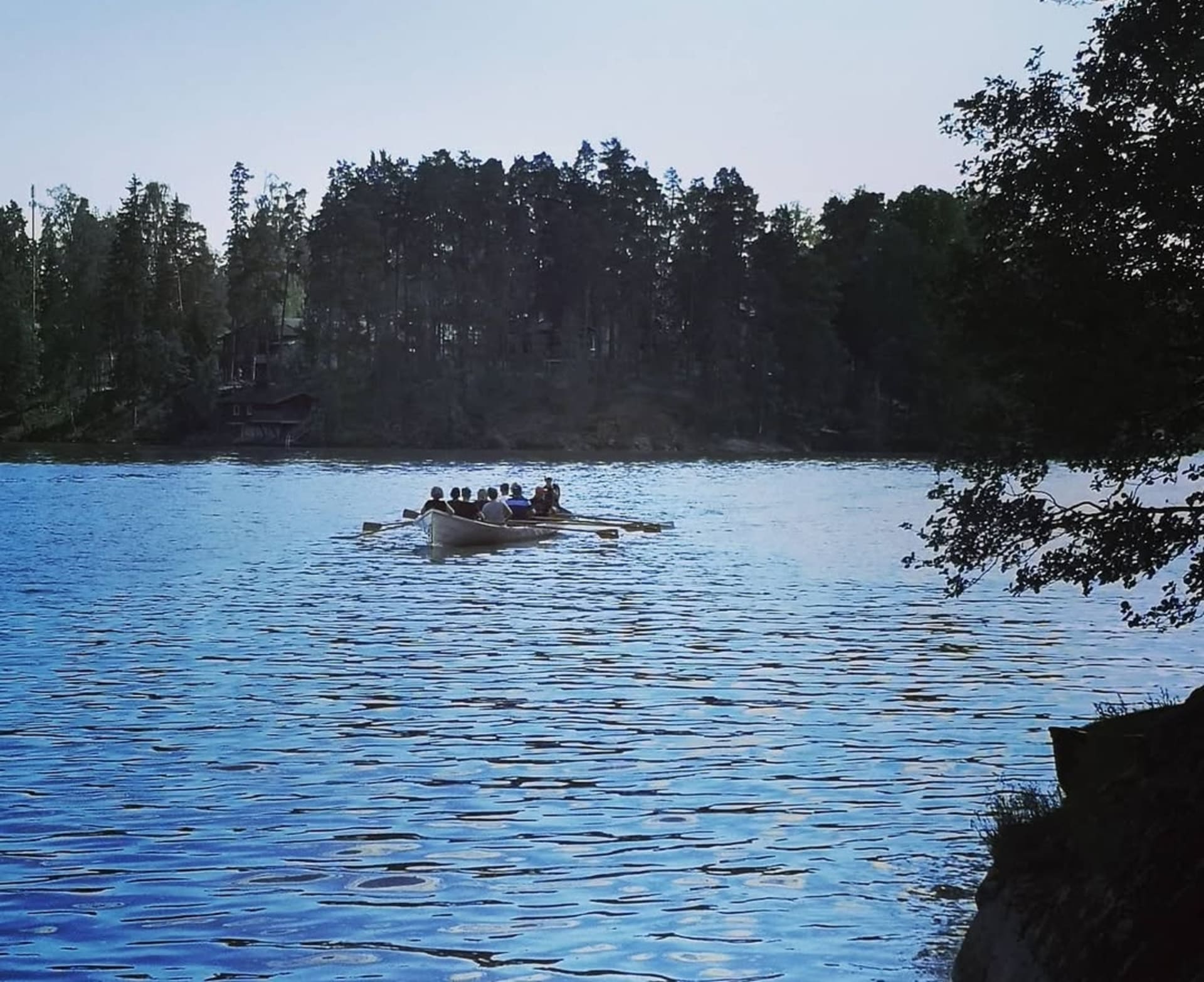 Church Boat Rowing on Lake Tuusula. | Visit Finland