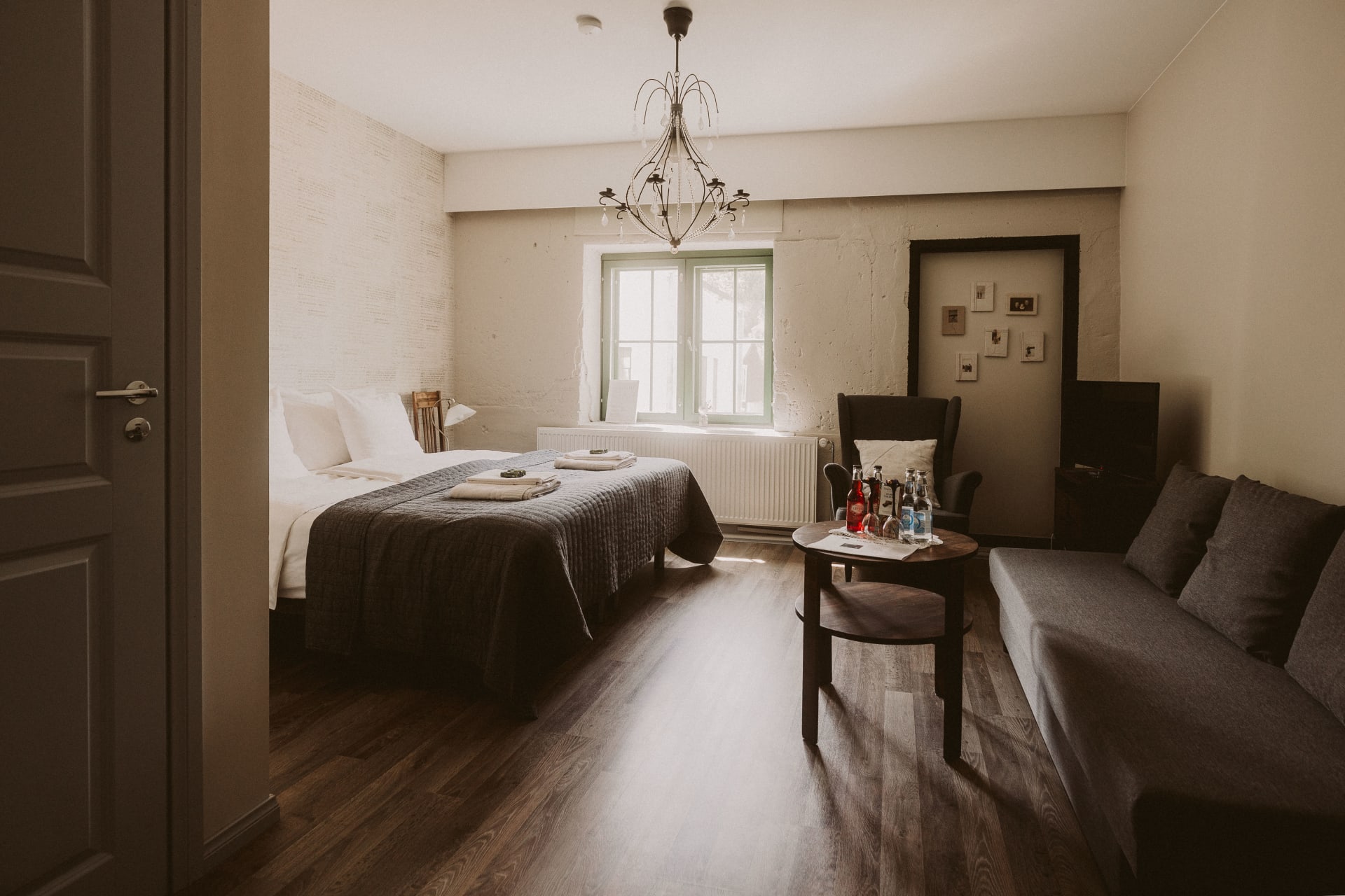 King de lux room at HOtel Mathildedal.