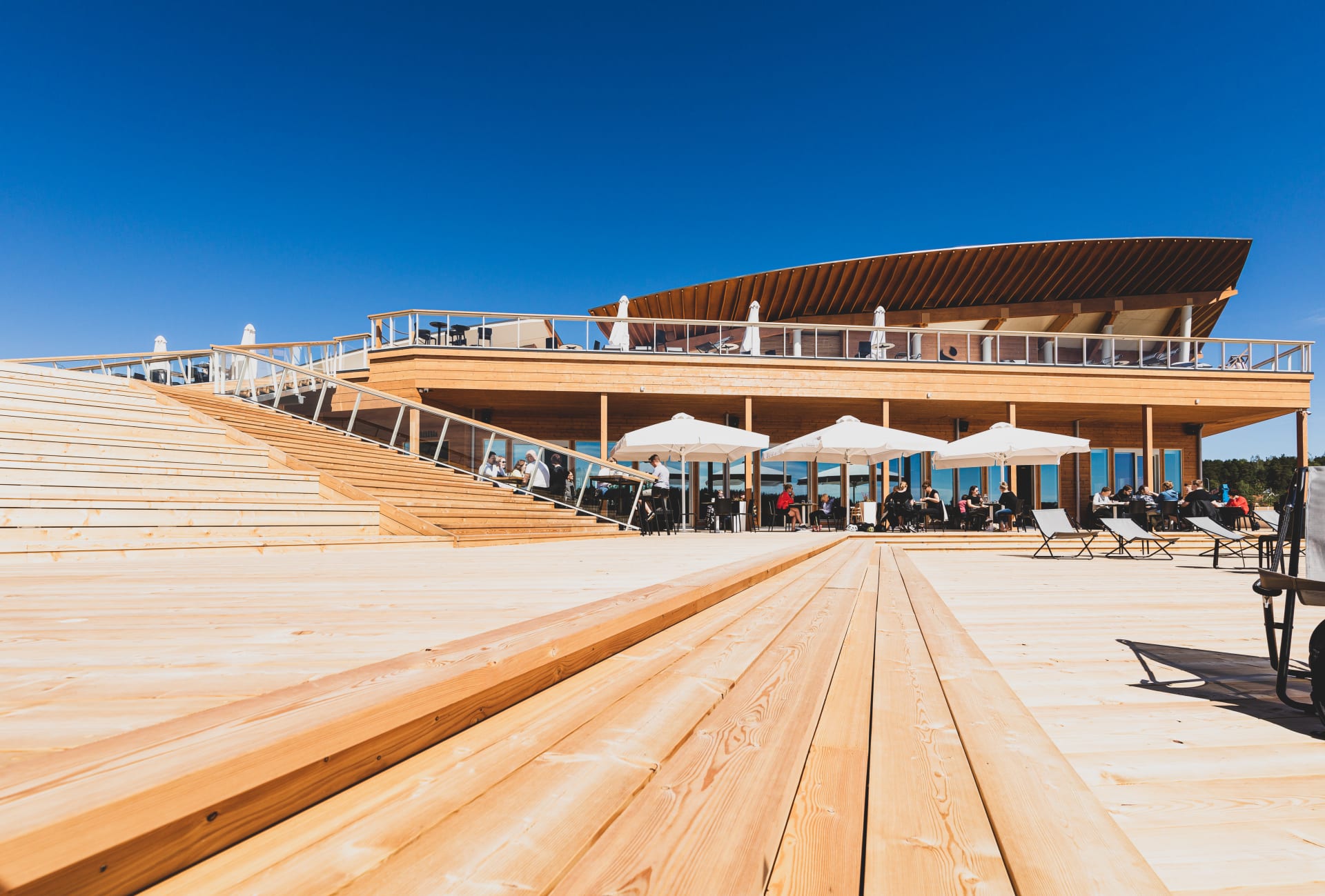 Kuopion Saana terrace