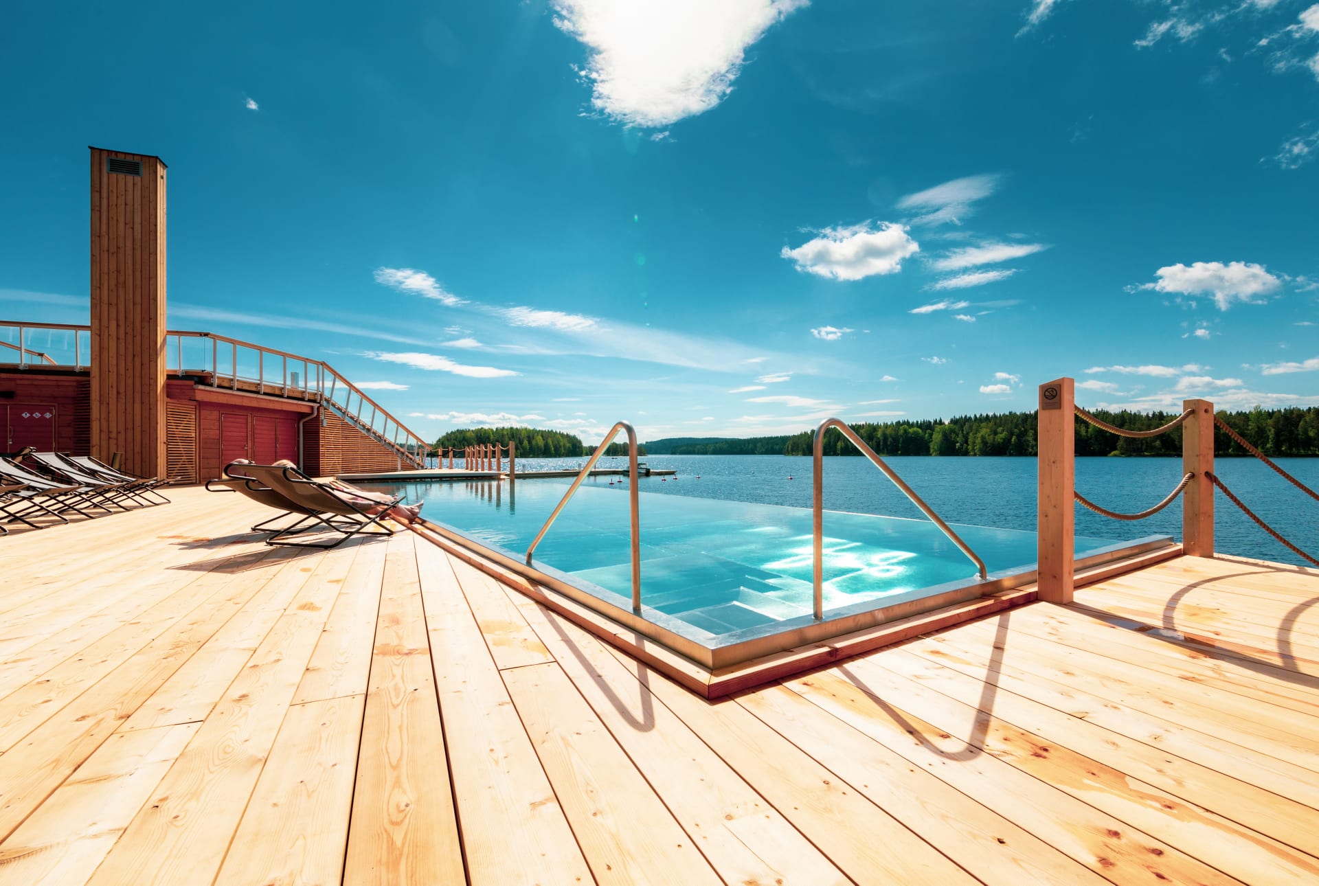 Kuopion Saana infinity pool