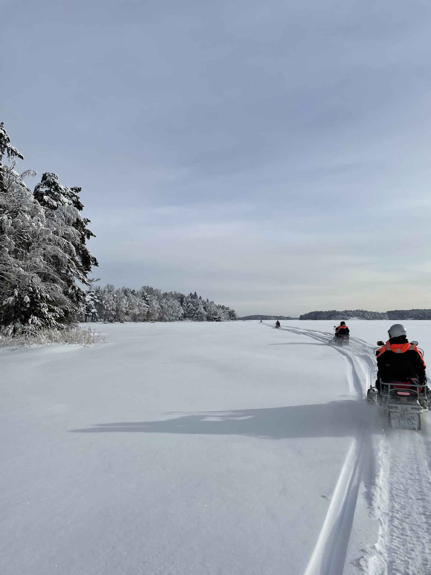 Route towards the igloo