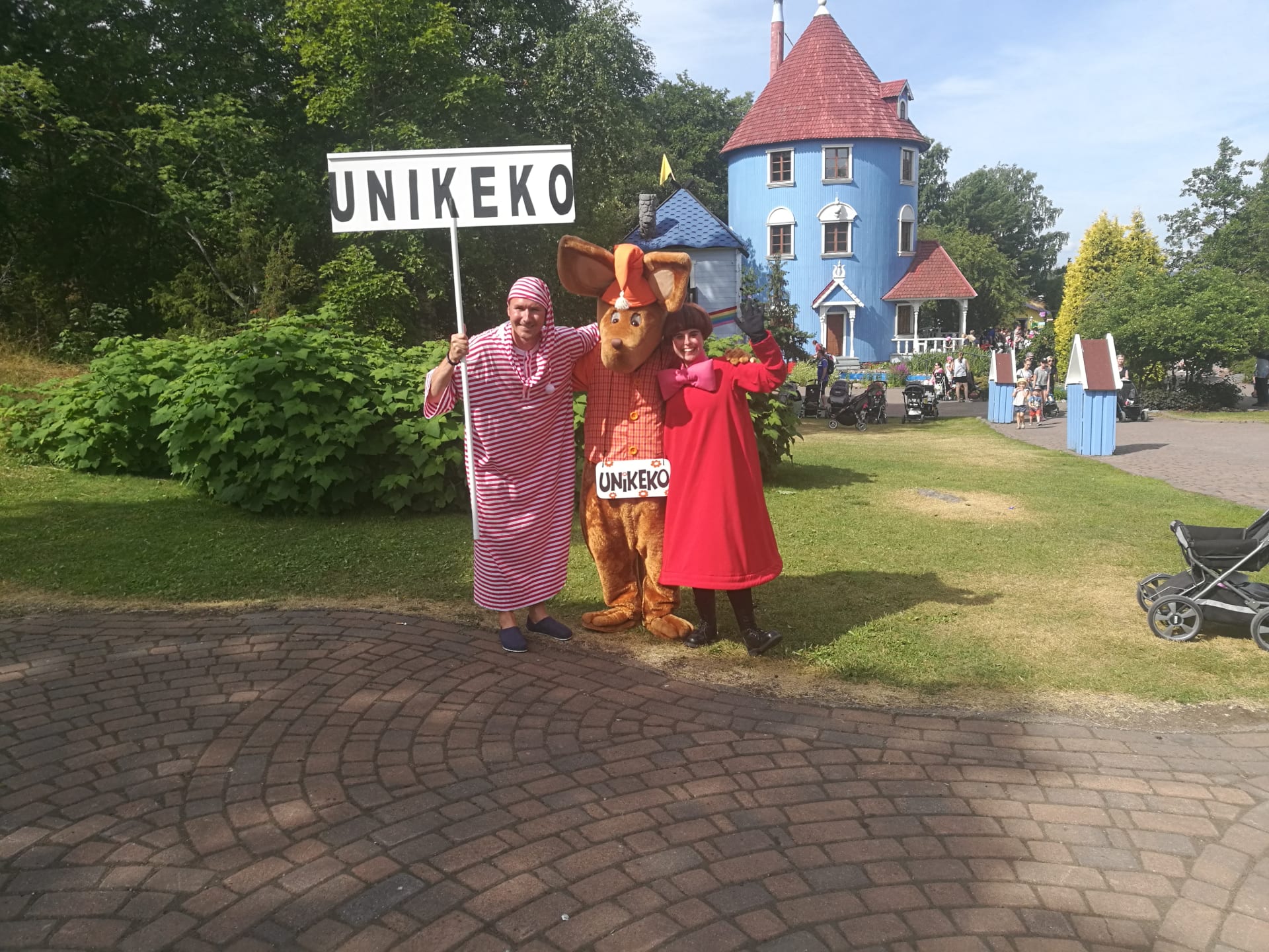 Sleepyhead 's visit in Moominworld Sleepyhead 's visit in Moominworld