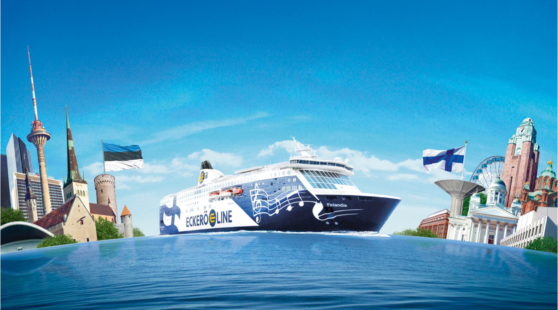 We connect Tallinn and Helsinki!