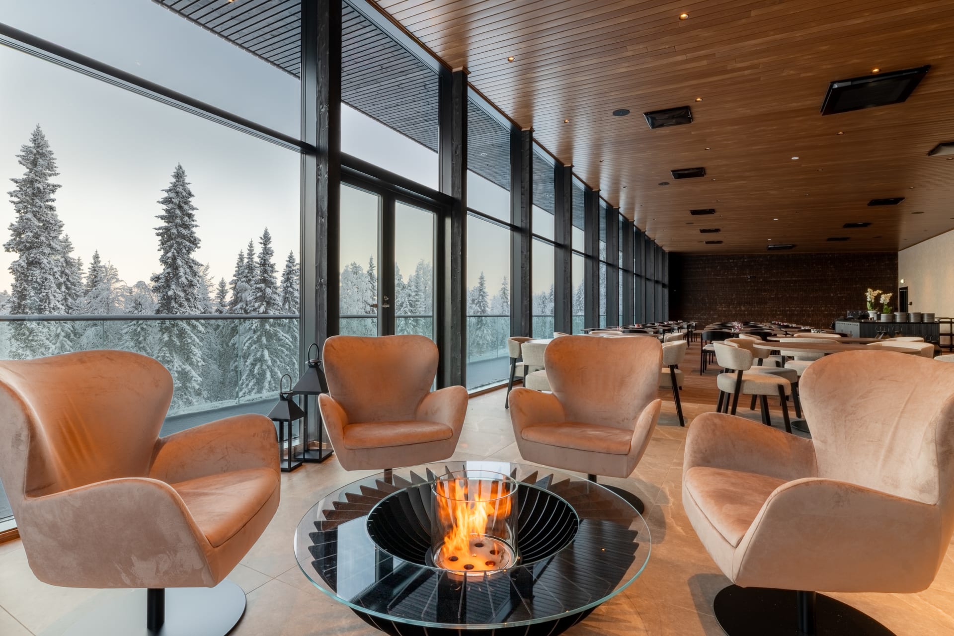 Arctic Panorama Resort is surrounded by serene northern landscapes.  