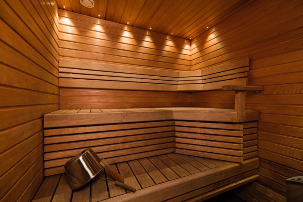 Suite sauna