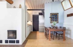 Valoa ja tilaa huvilassa