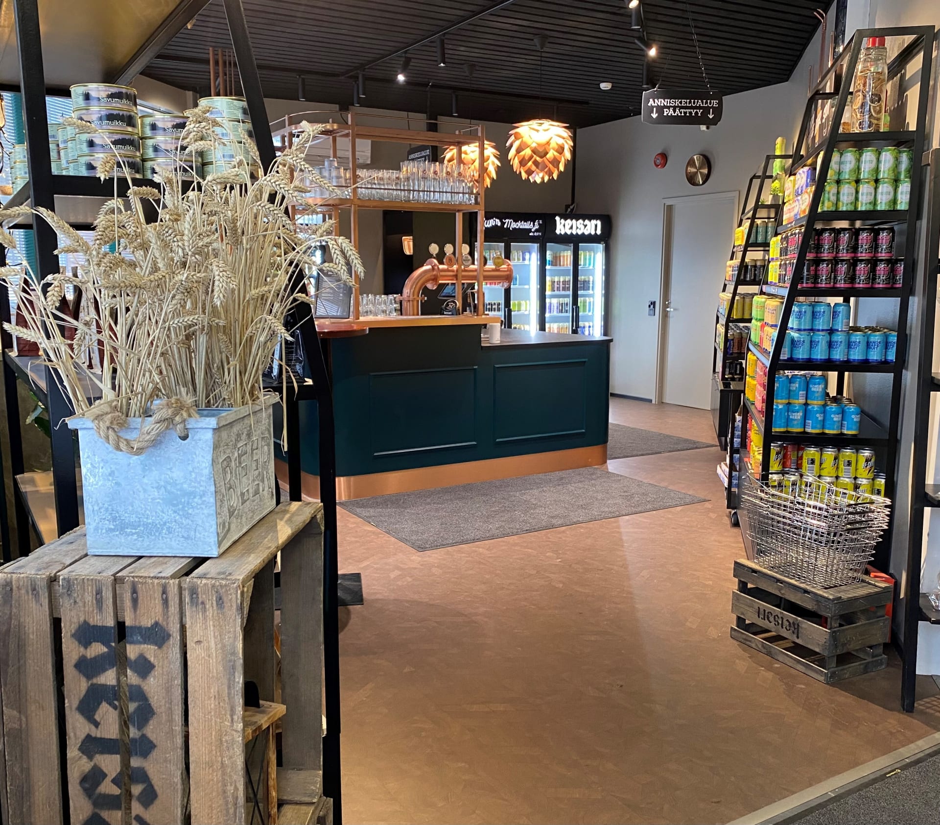 Year round Brewery Shop and Taproom