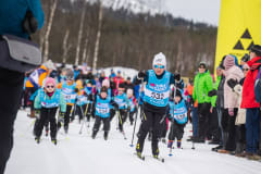 Lasten oma sprinttihiihto