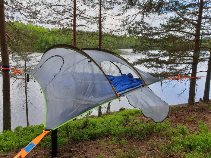 Tentsile at Myllyjärvi Lakeshore