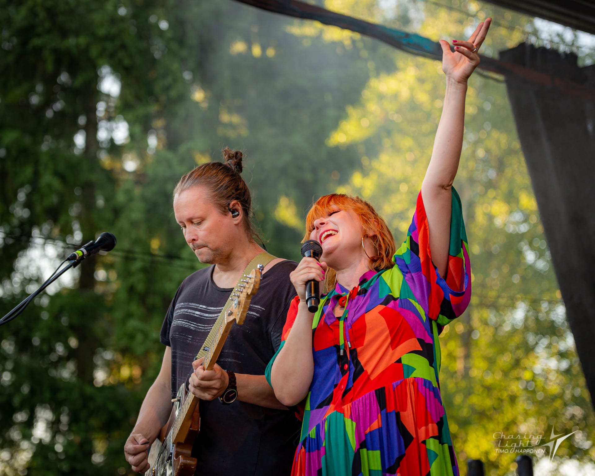 Irina in Krapin Paja's park concert