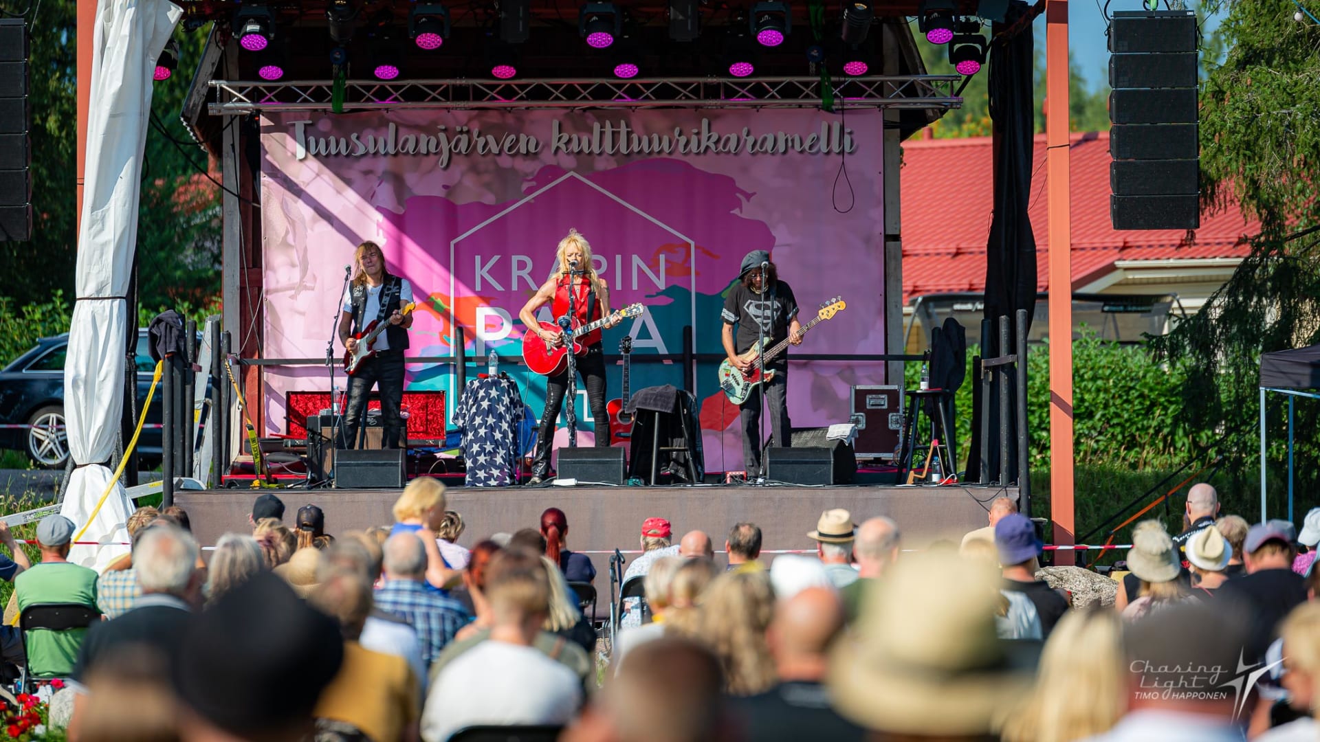 Michael Monroe in Krapin Paja's park concert