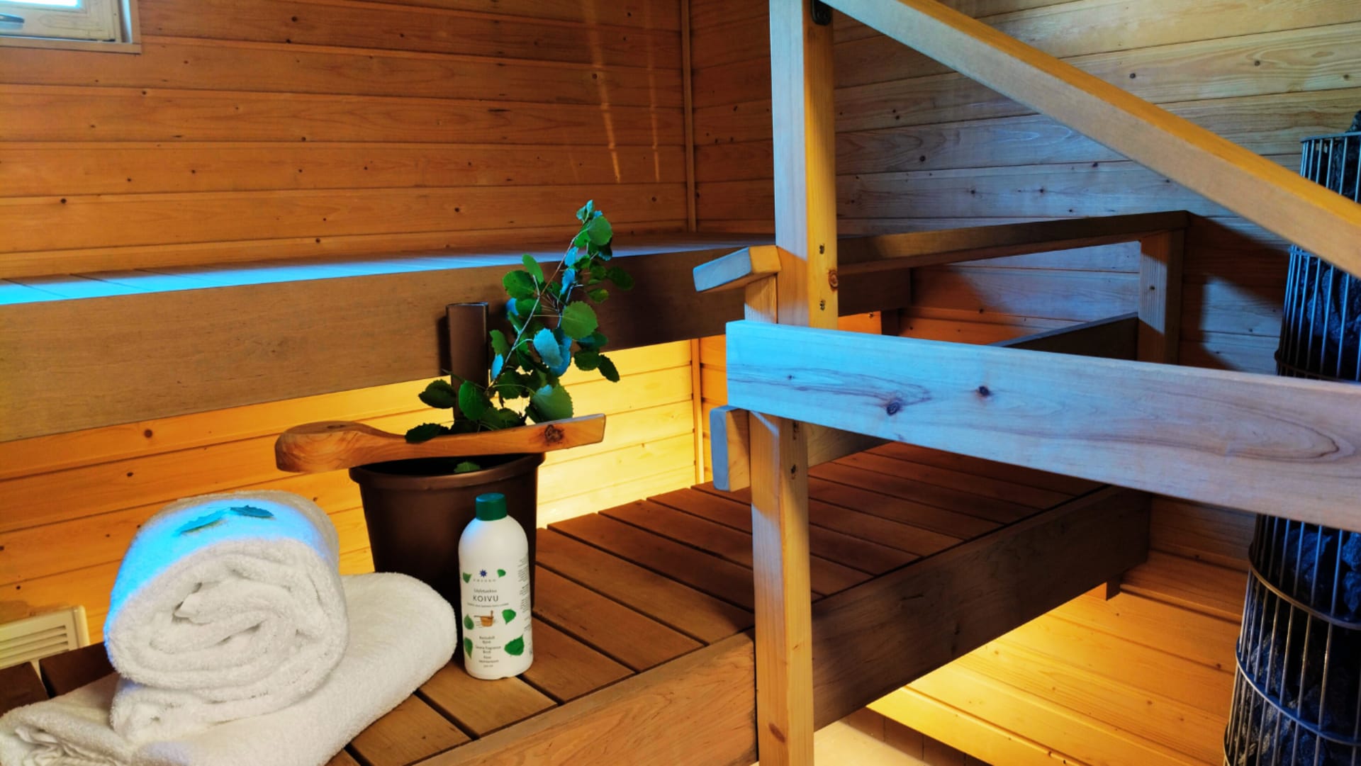 Taiga Resort sauna