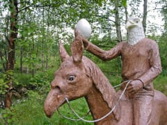 Matti Lepistö's sculpture Birdman