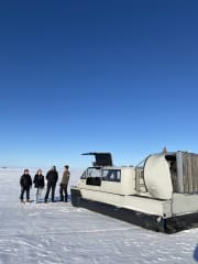 Ilmatyynyalus retki merenjäälle