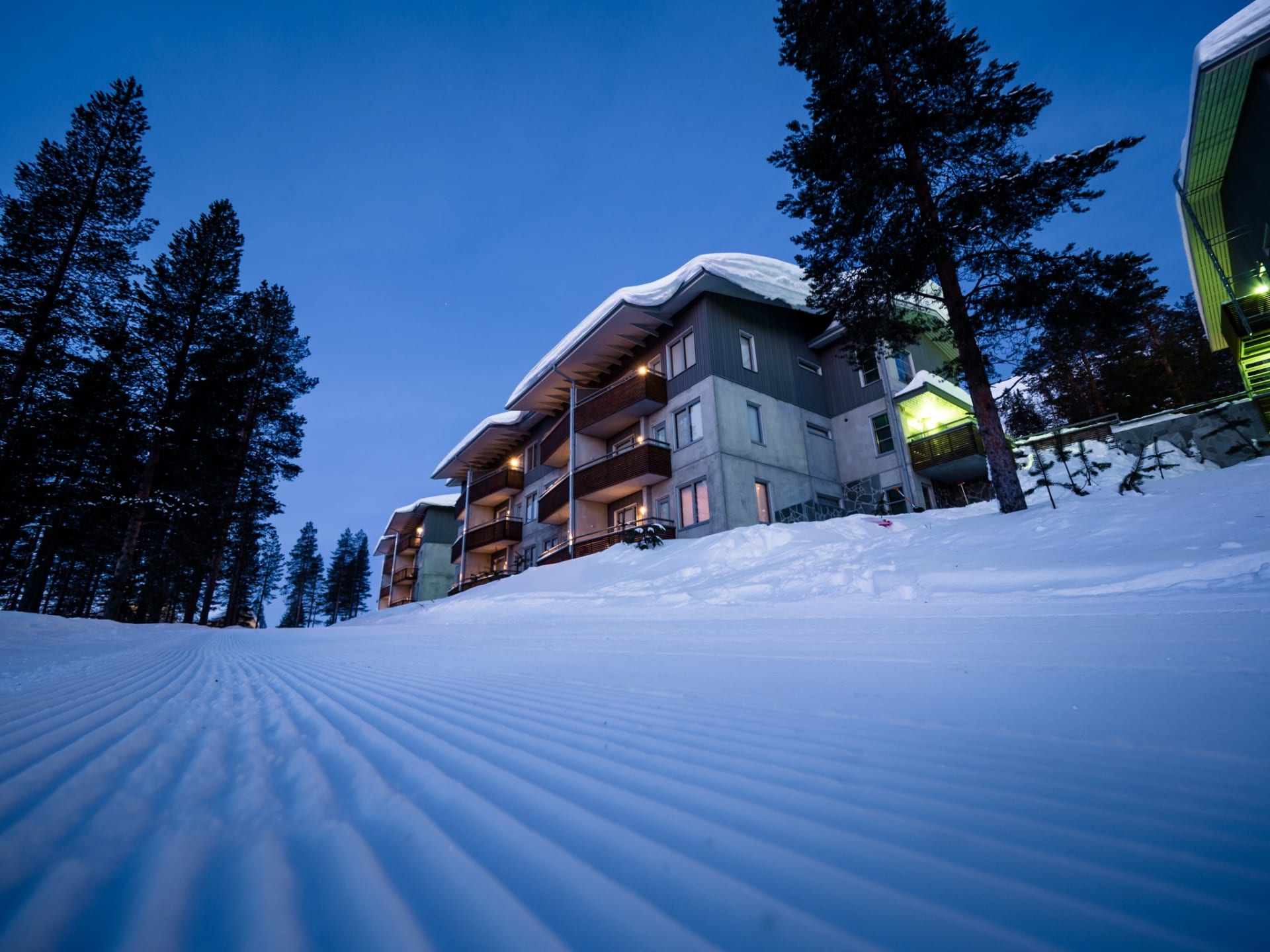 PyhäSuites ski-in ski-out