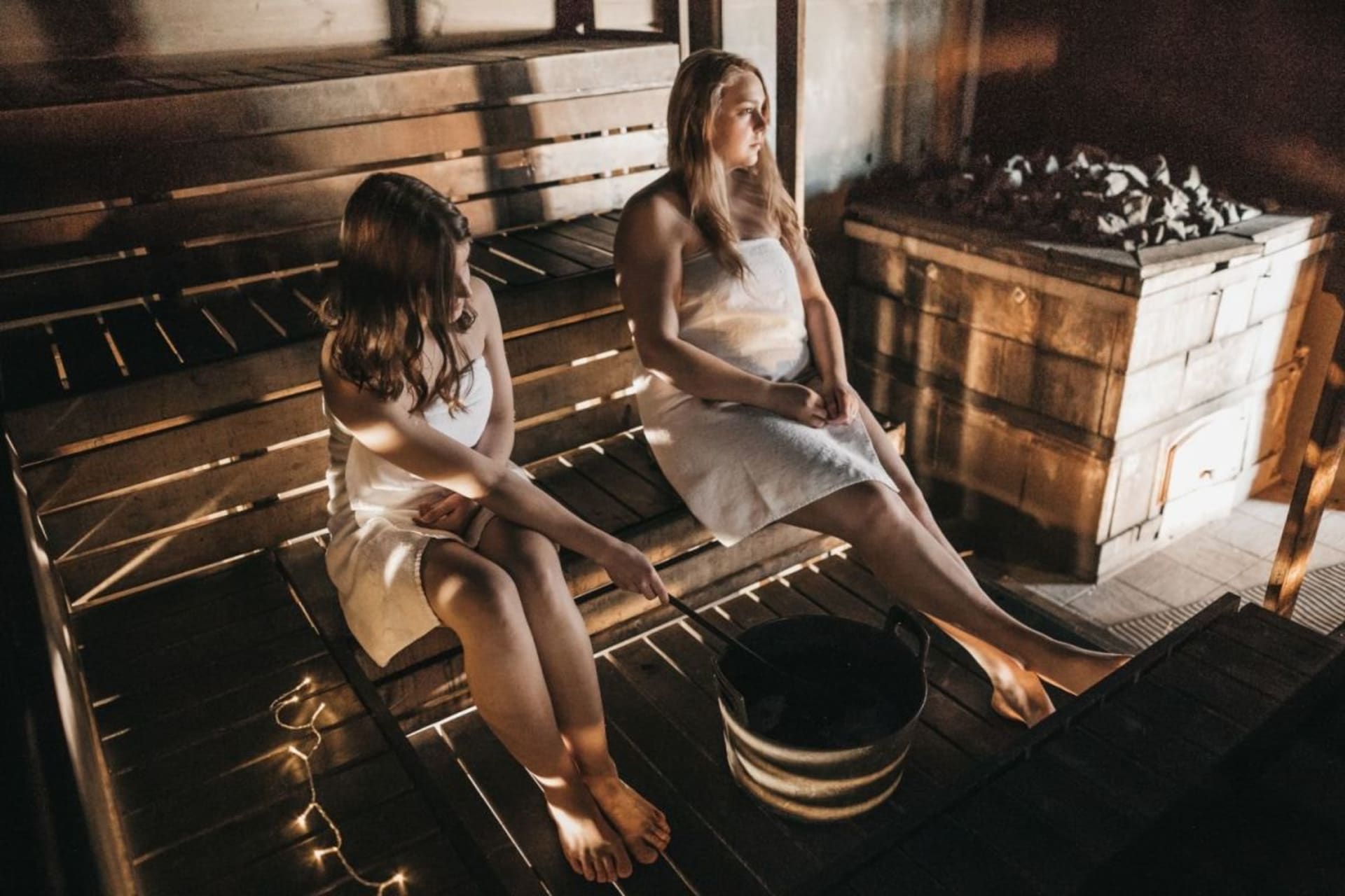 Sauna bathing