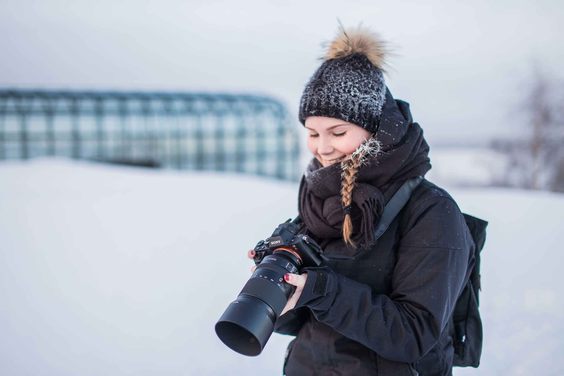 Photographer in Rovaniemi