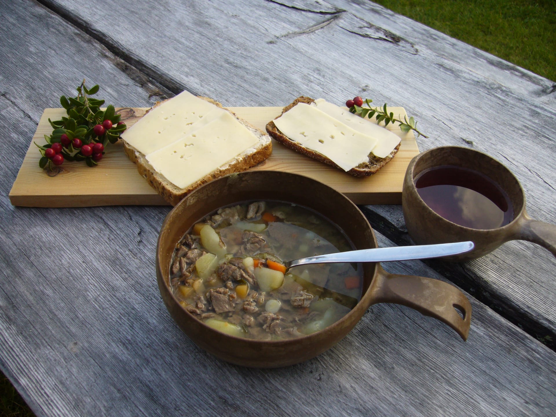 porokeitto lounas 