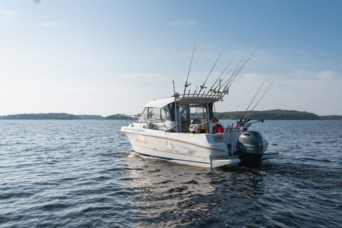 Guided Fishing Trips in Oravi, Lake Saimaa