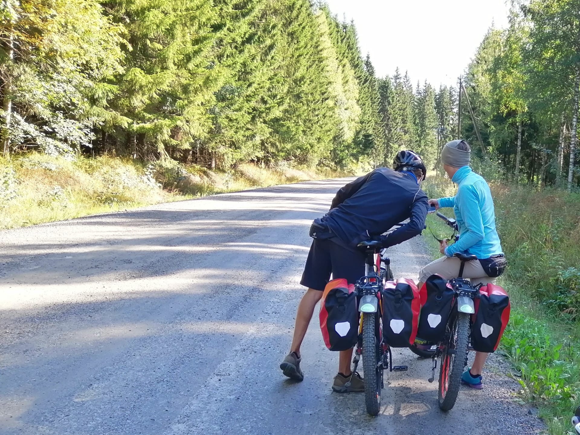 Cycling tour from villa to Villa in northern Saimaa