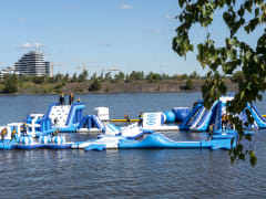 Vesipuisto Mustikkamaalla