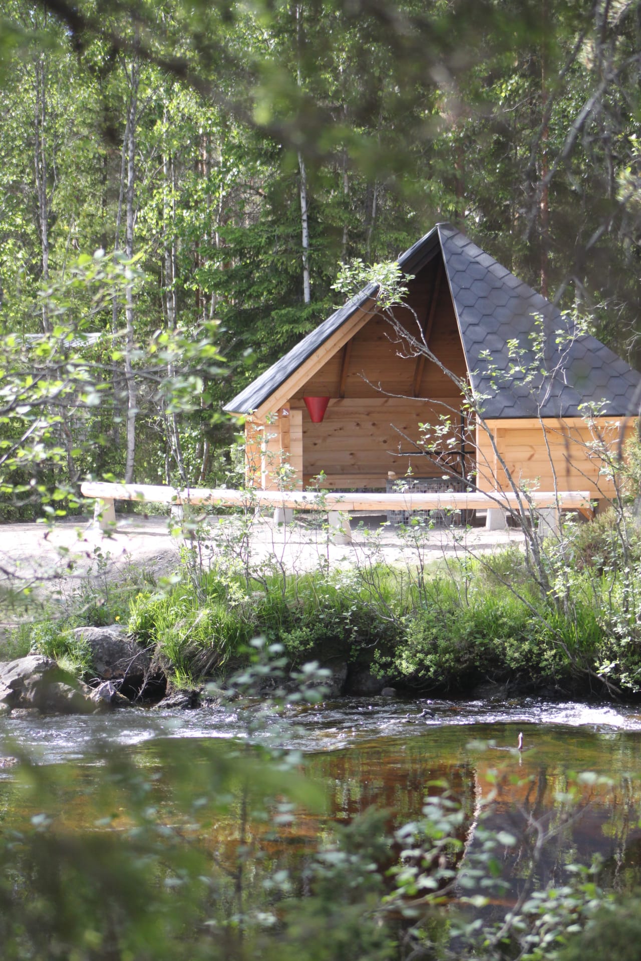 Excursion to Hepoköngäs waterfall, summer