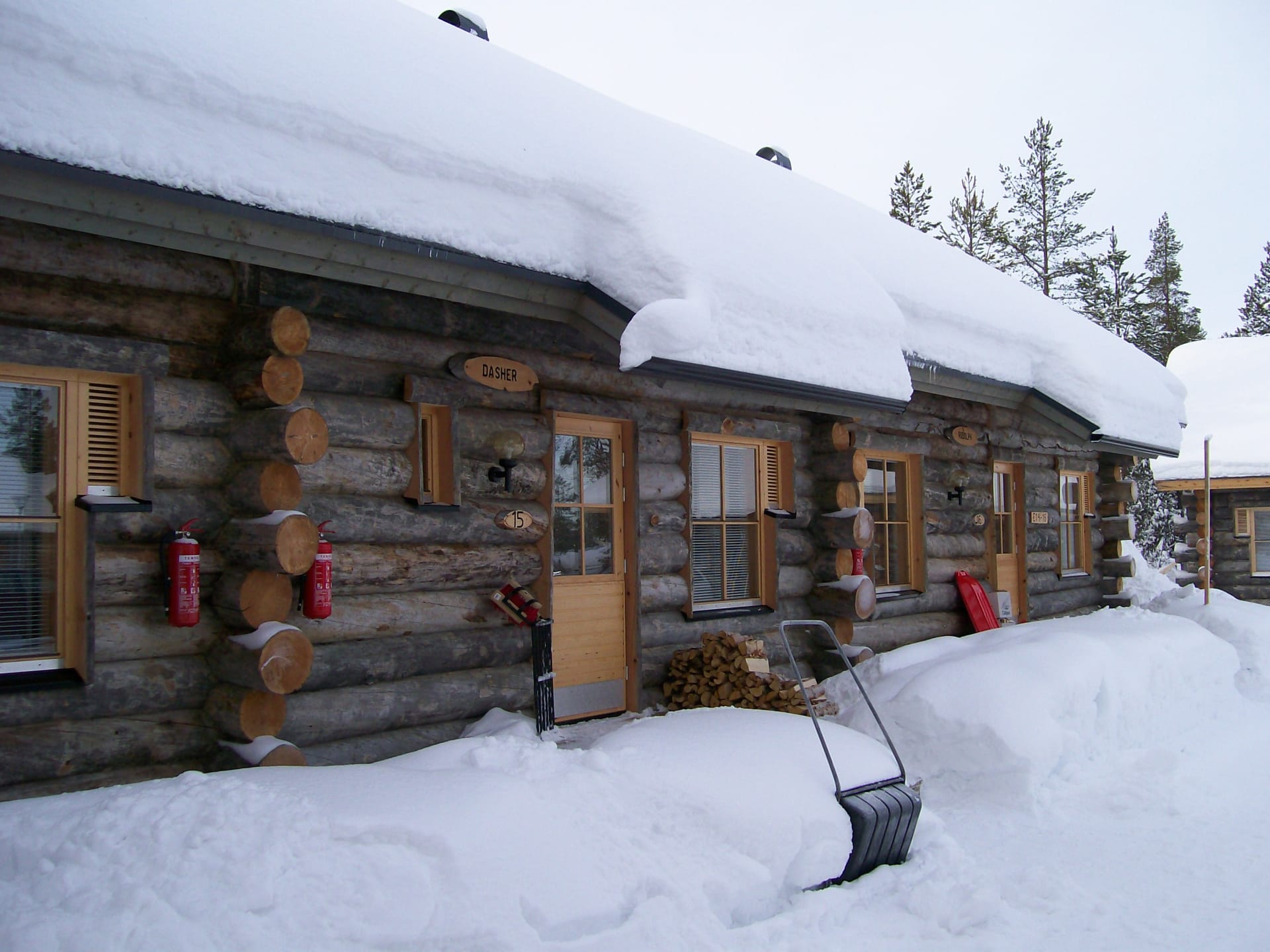 Cabin front view