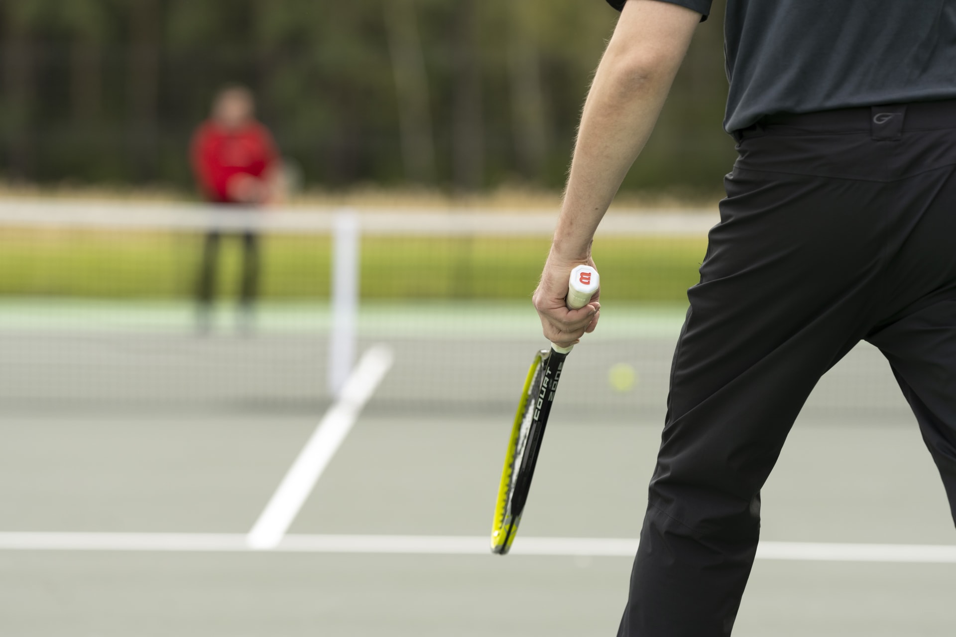 Two tennis courts