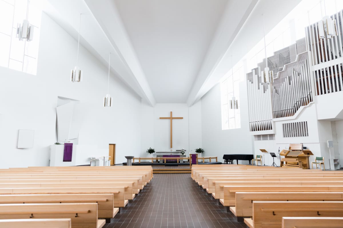 Church of  the Cross by Alvar Aalto