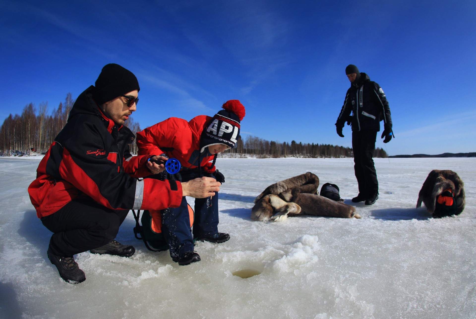 Lapland-Welcome-ice-fishing