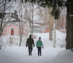 Winter walks in Old Liminka