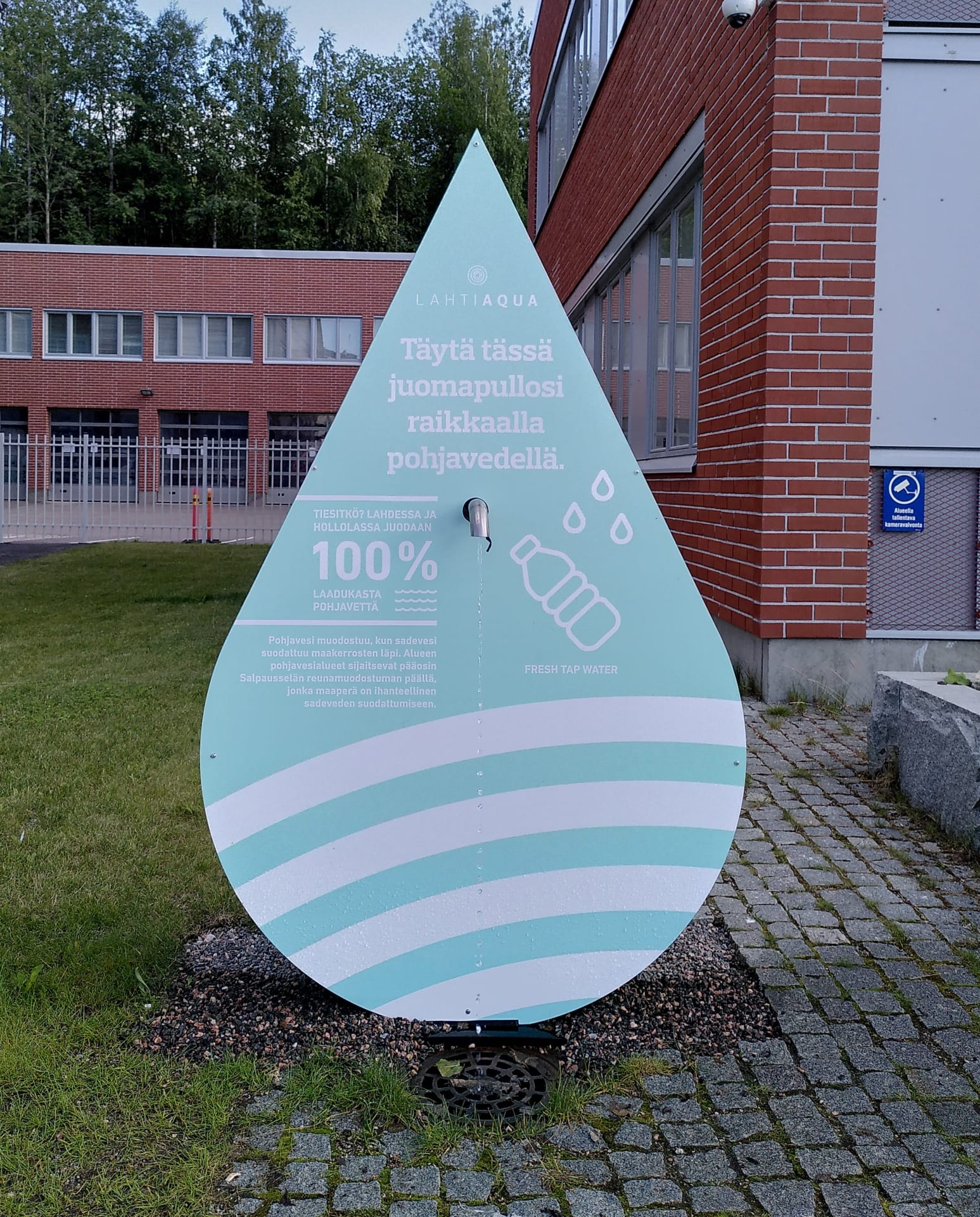 Lahti Aquan vesipiste Lahden satamassa
