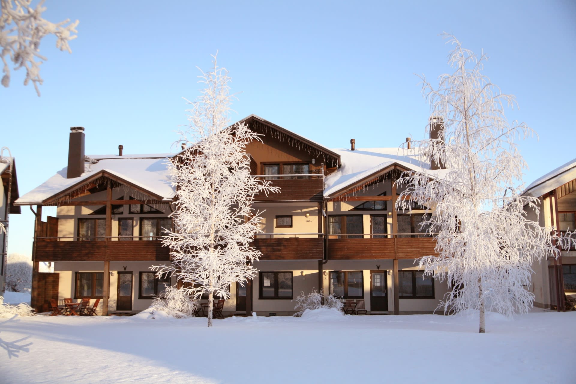 Apartments Anna in winter