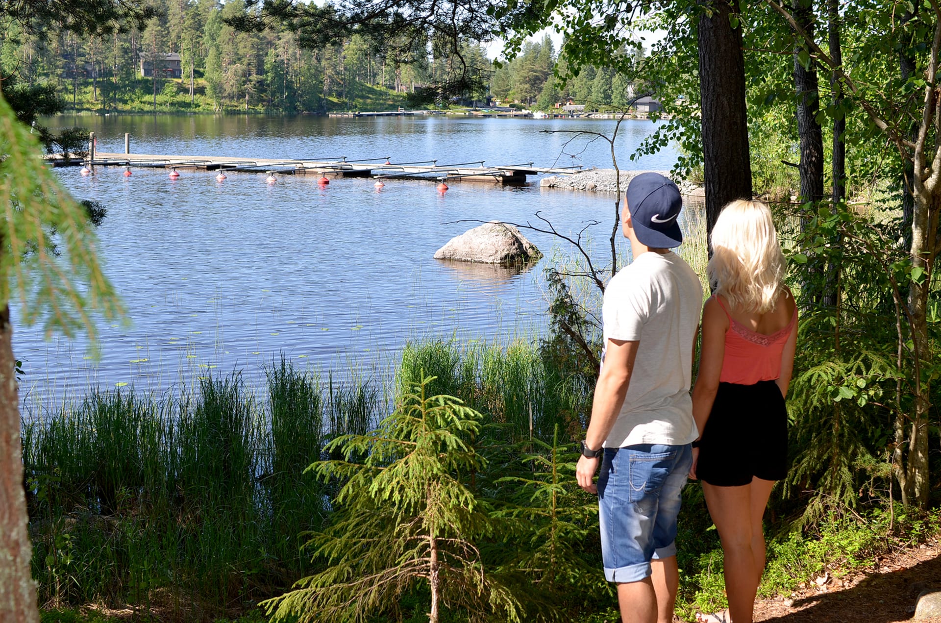Nature park & trail in Rauhalahti