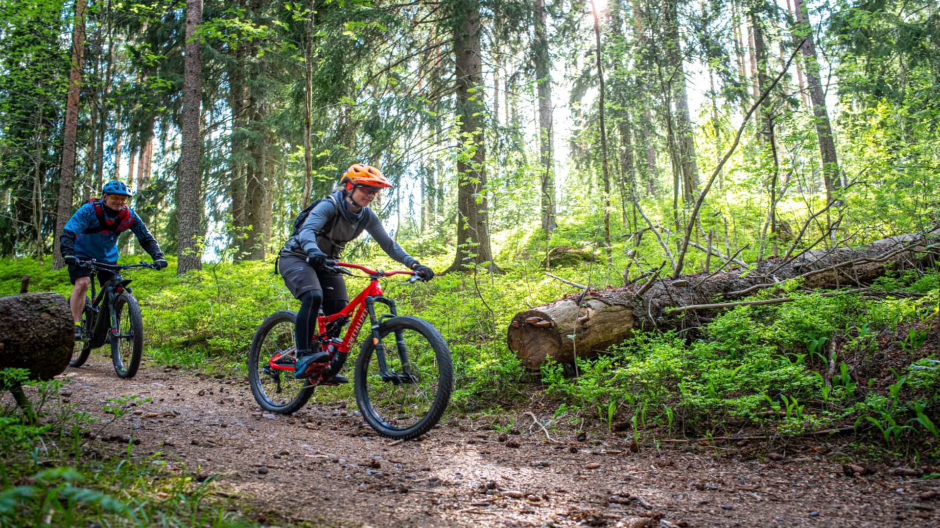 E-mtb fit´s for biking in Salpausselkä