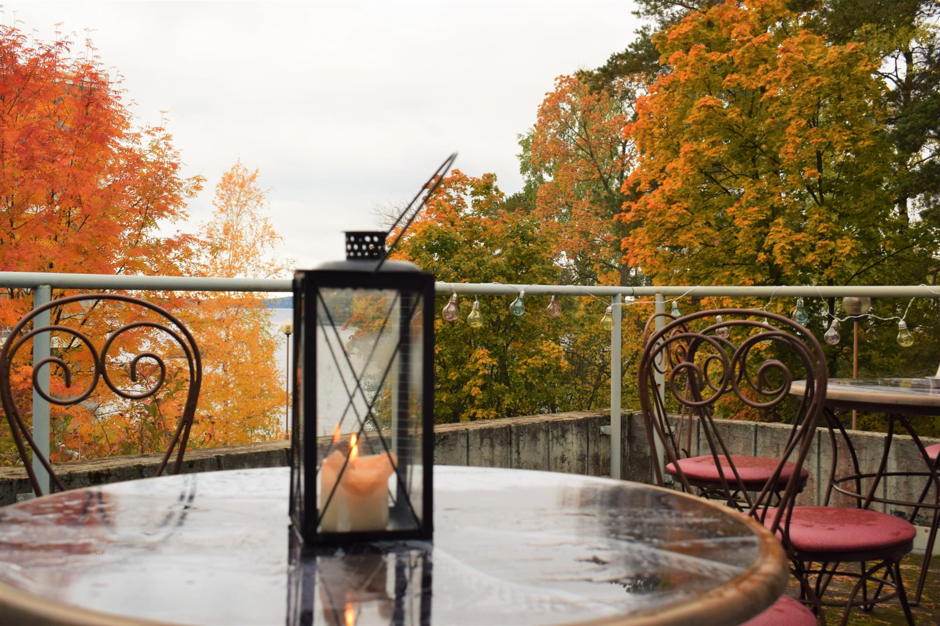 Terrace in Autumn