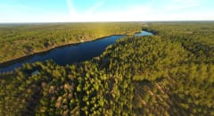 Lake Kaitlampi Nuuksio Vihti