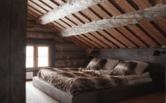 Loft king size bed