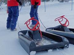 Ystävänpäivän hissikelkkailun parikisa