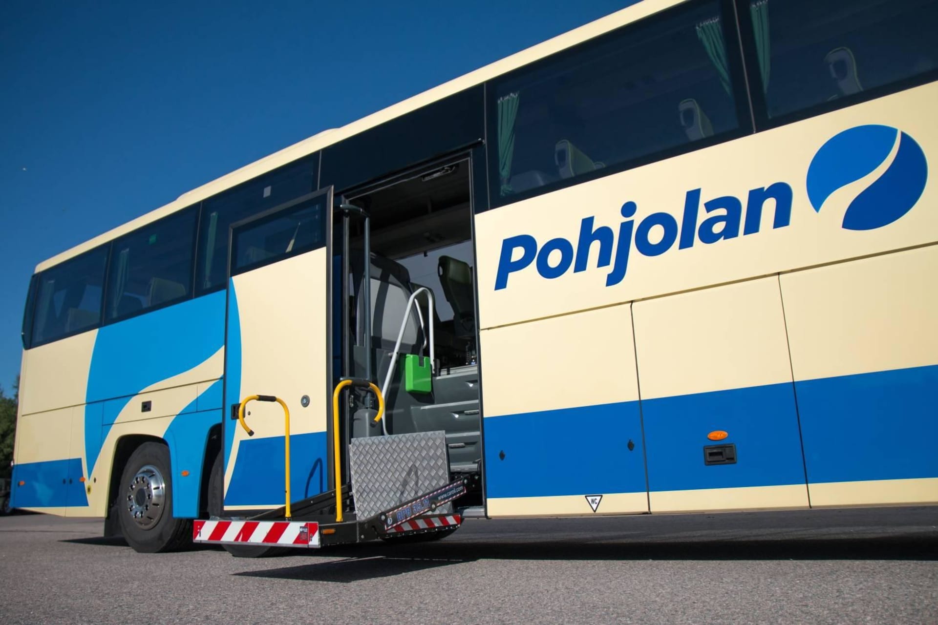 Special coach for disabled people