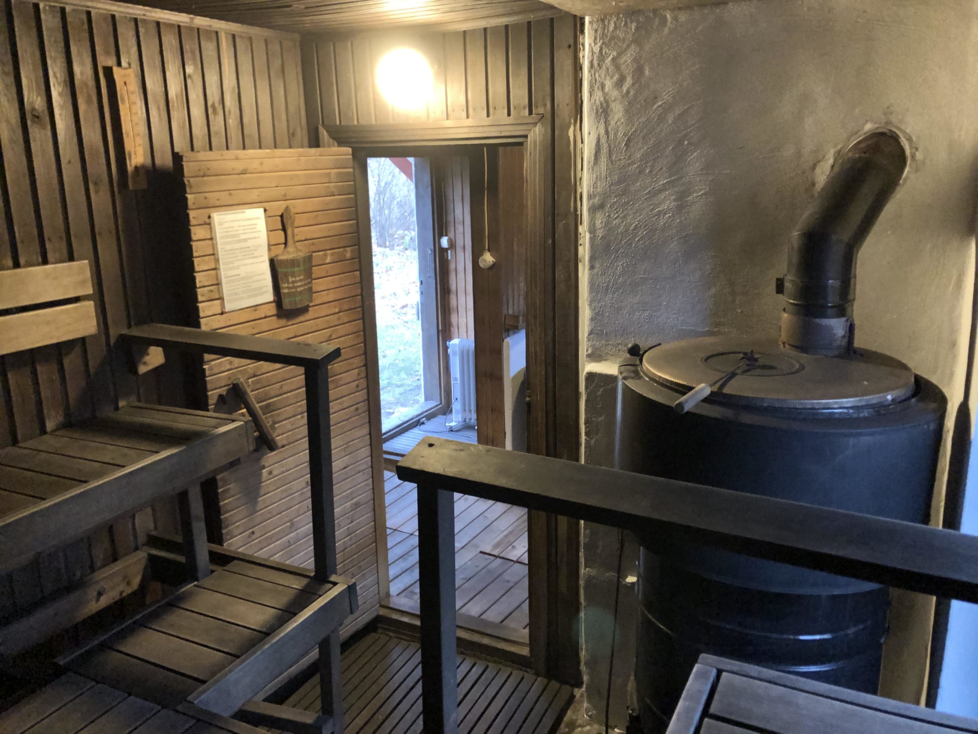 Traditional sauna