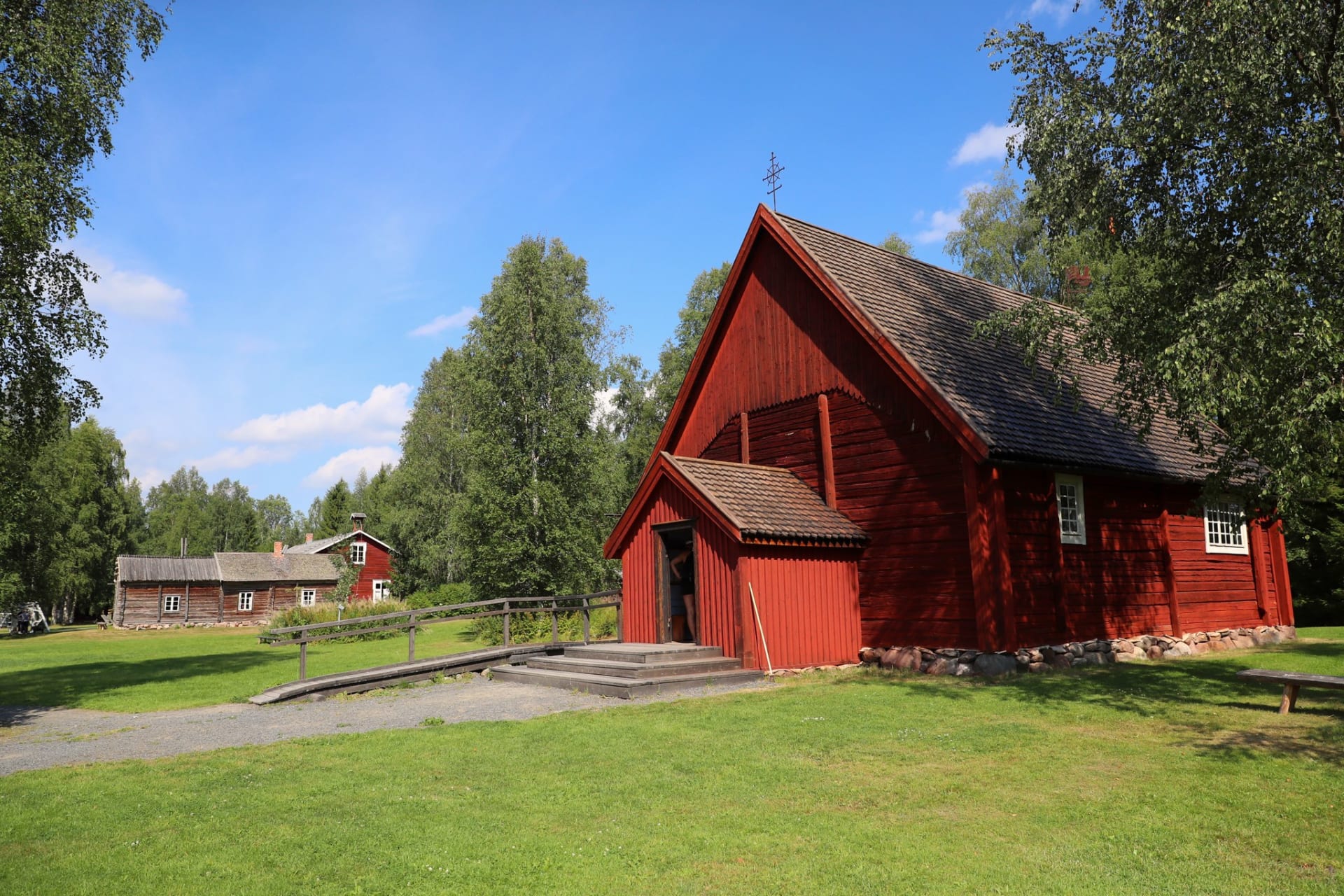 Turkansaari museum church.