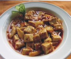 Mapo-Tofu ( chili) (麻婆豆腐)