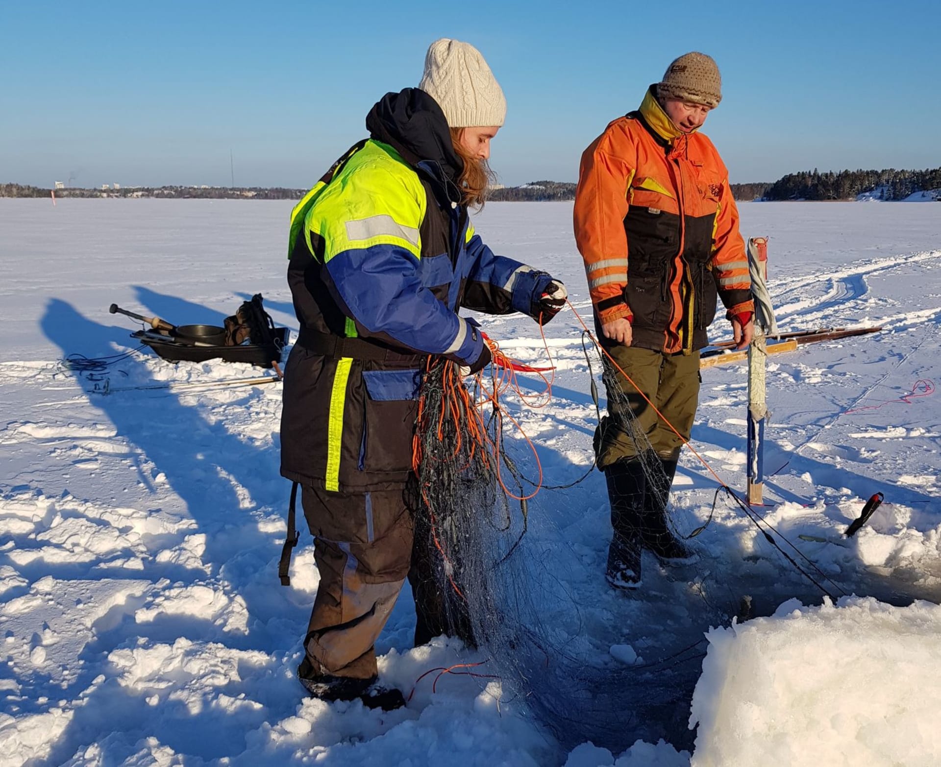 Traditional Fishing on Ice
